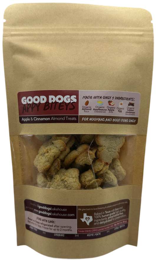 Appy Biteys - Bag (56 g / 2 oz) - Apple Cinnamon Almond Treats