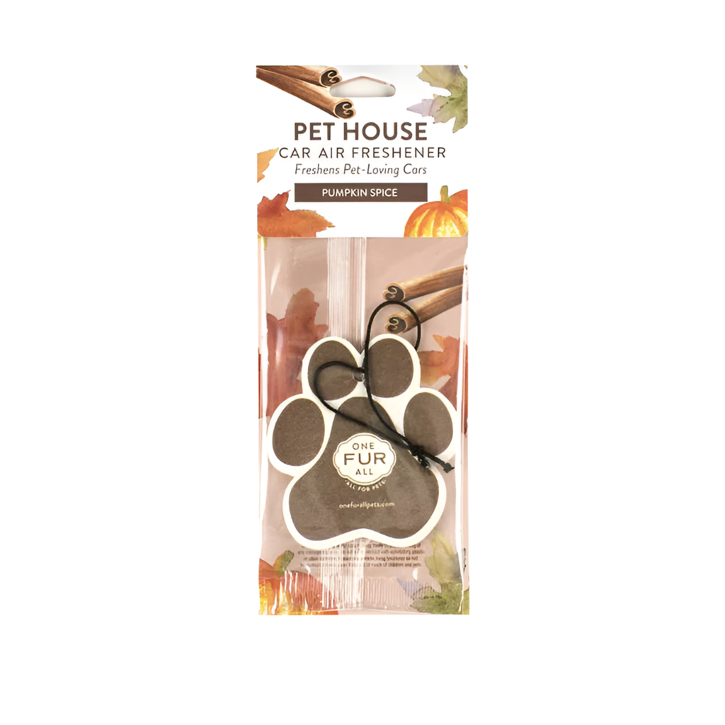 Pet House Pumpkin Spice Car Air Freshener