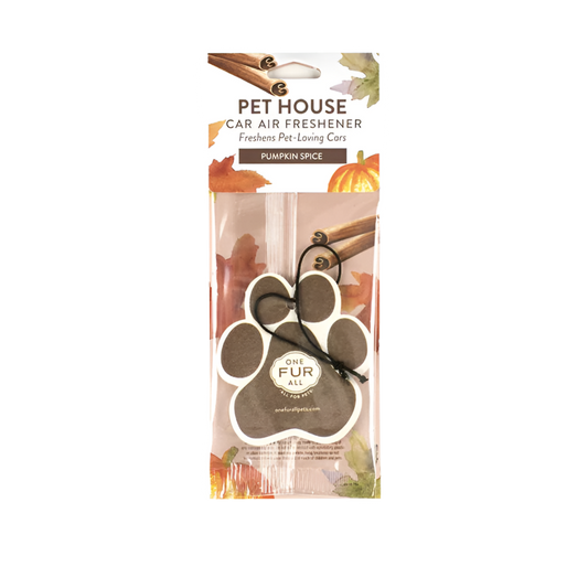 Pet House Pumpkin Spice Car Air Freshener
