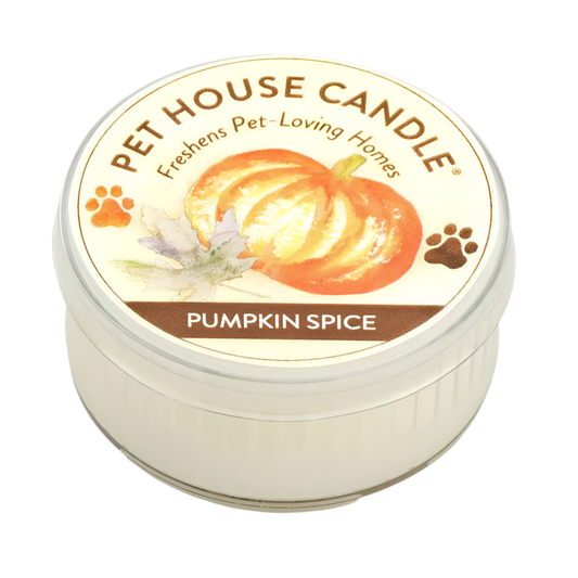 Pet House Pumpkin Spice Mini Candle