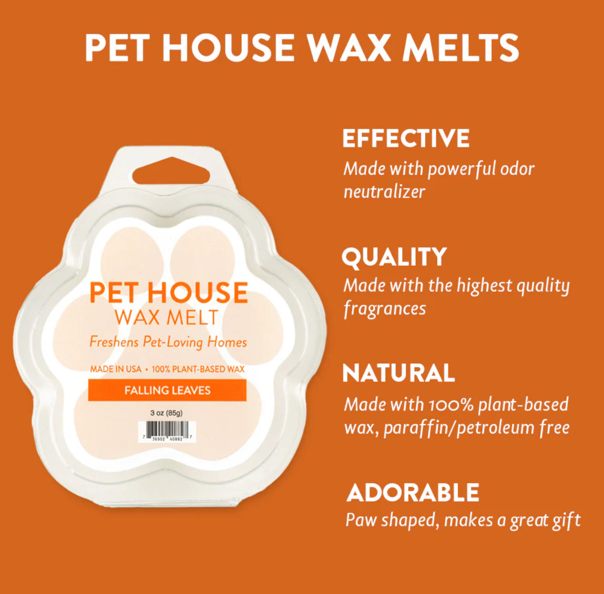 Pet House Falling Leaves Wax Melt