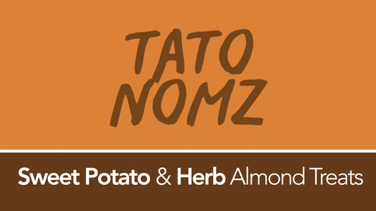 Tato Nomz — Sweet Potato Herb Almond Treats - Bag (56 g / 2 oz)
