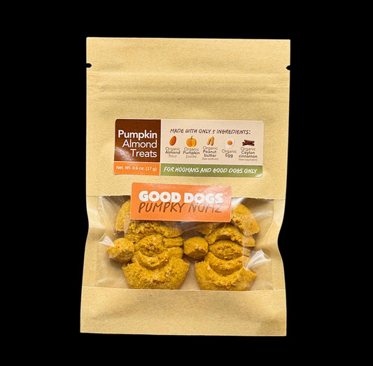 Pumpky Nomz — Pumpkin Almond Treats - Individual bag (17 g / 0.6 oz)