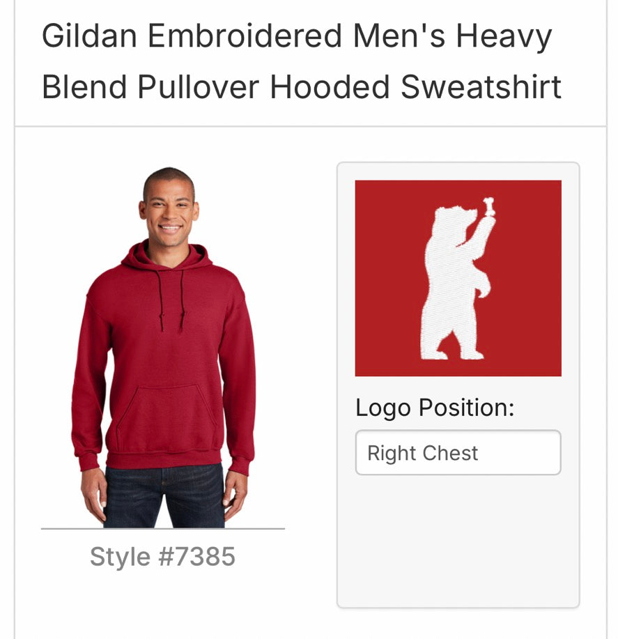 Pullover Hooded Sweatshirt